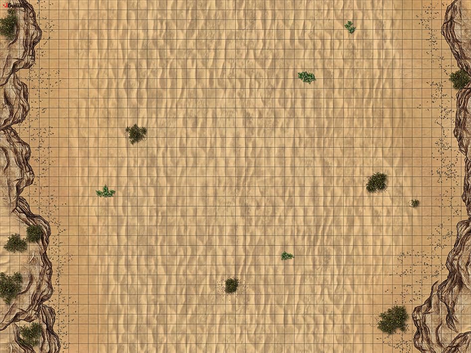 The Gaming Mat Company Dungeons and Dragons DND Sand Playmat for Tabletop RPG Gaming - 36"x 48"x 0.16" with Grid Battle Mat Table Cloth Cover Board for dice Adventure Games Great for Other RPG Games