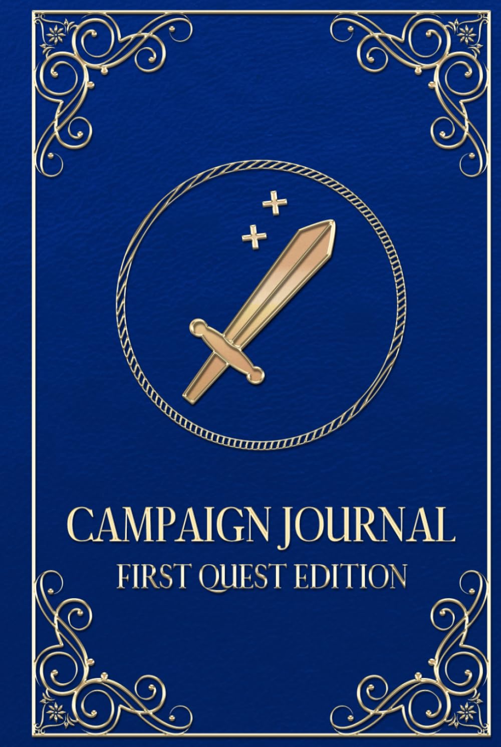 Campaign Journal: First Quest Edition: A Beginner-Friendly DnD and TTRPG Notebook With Progressive Character Prompts and Character Growth Reflections in a Colorful Layout For All Role Playing Games