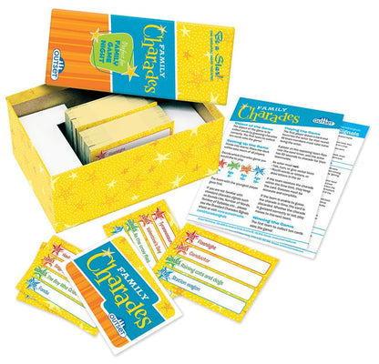 Outset Media Family Charades with Over 800 Charades - Perfect for Family Game Night - 2 or More Teams Ages 10 and up