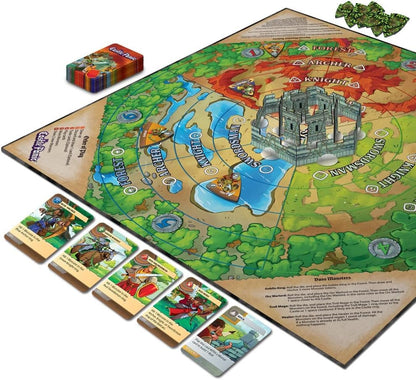 Fireside Games Castle Panic 2nd Edition | Cooperative Family Strategy Board Game with Monster Defense Card Trading and 3D Towers | Fun Adventure for 1-6 Players Ages 8 and Up - style: Base Game 2nd Edition
