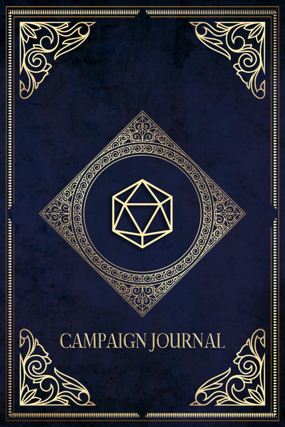Campaign Journal: D&D and TTRPG Player Notebook with Character and Session Notes for Role Playing Games