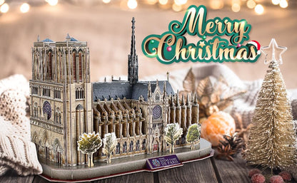 CubicFun 3D Puzzles for Adults Notre Dame de Paris Model Kits 128 Pieces, Puzzle for Kids Ages 8-14 Arts and Crafts Birthday Gifts for Kid Ages 8-12 - style: Notre Dame de Paris | National Geographic