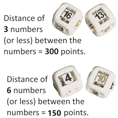 FarkleX™ – Innovative Dice for Farkle Games | 2 Advanced Multi-Surface Dice (1–18) | Fast-Paced Push-Your-Luck Game | Travel-Friendly Strategy Dice Game for Family & Adults