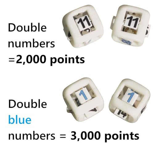 FarkleX™ – Innovative Dice for Farkle Games | 2 Advanced Multi-Surface Dice (1–18) | Fast-Paced Push-Your-Luck Game | Travel-Friendly Strategy Dice Game for Family & Adults