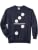 Domino Game TShirt Tile Pieces Trendy Group Family Matching Comfort Colors Adult Sweatshirt - color: Navy, size: Small
